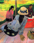 Paul Gauguin - Afternoon Quiet Hour | Giclée op canvas