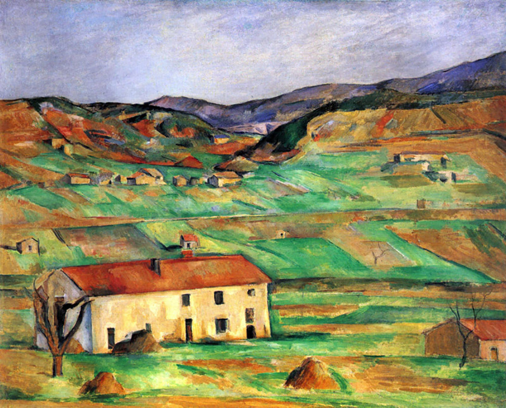 Paul Cézanne - Around Gardanne | Giclée op canvas