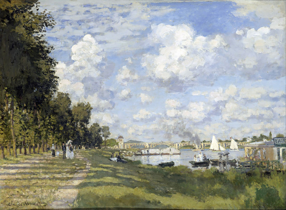 Claude Monet - Bassin d’Argenteuil | Giclée op canvas