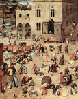 Pieter Bruegel - Child’s play | Giclée op canvas