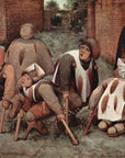 Pieter Bruegel - Cripples | Giclée op canvas