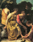 Johannes Vermeer - Diana and her nymphs | Giclée op canvas