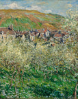 Claude Monet - Flowering Plum Trees | Giclée op canvas