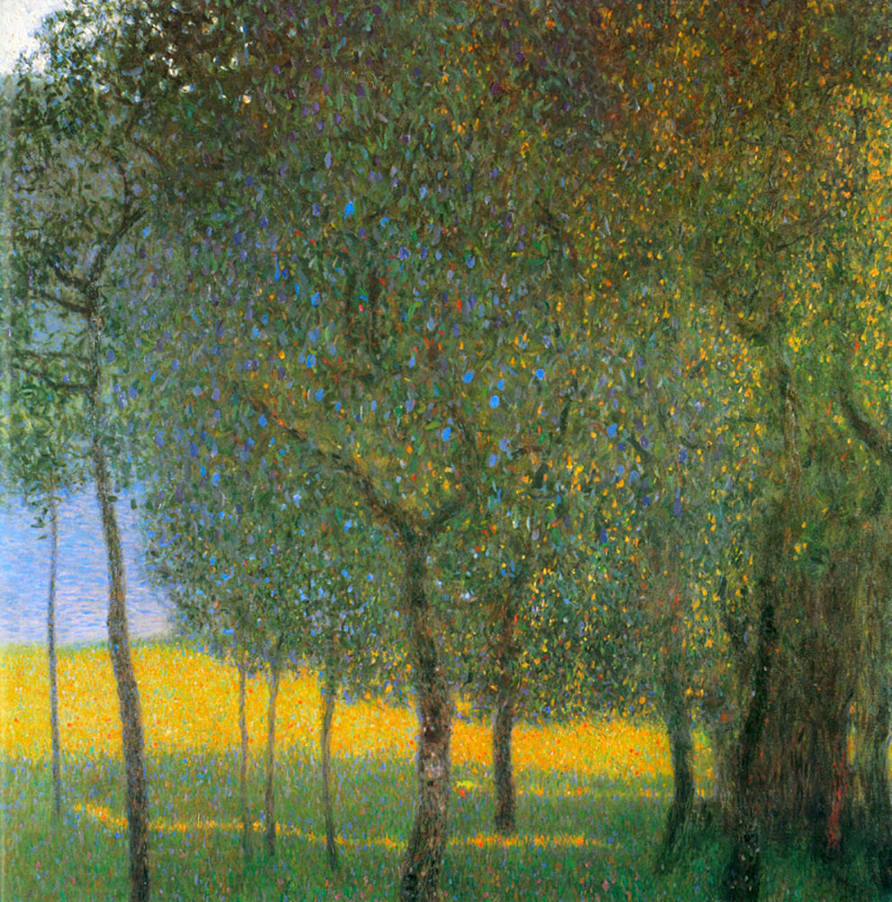 Gustav Klimt - Fruit Trees | Giclée op canvas