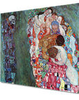Gustav Klimt - Death and Life | Giclée op canvas