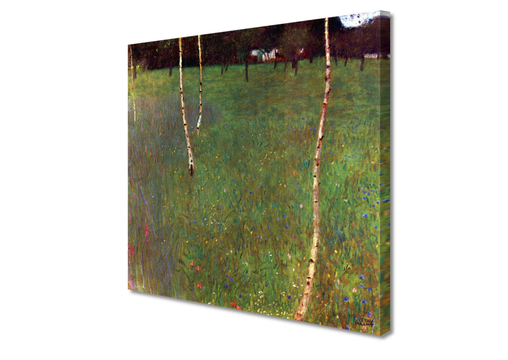 Gustav Klimt - Farmhouse | Giclée op canvas
