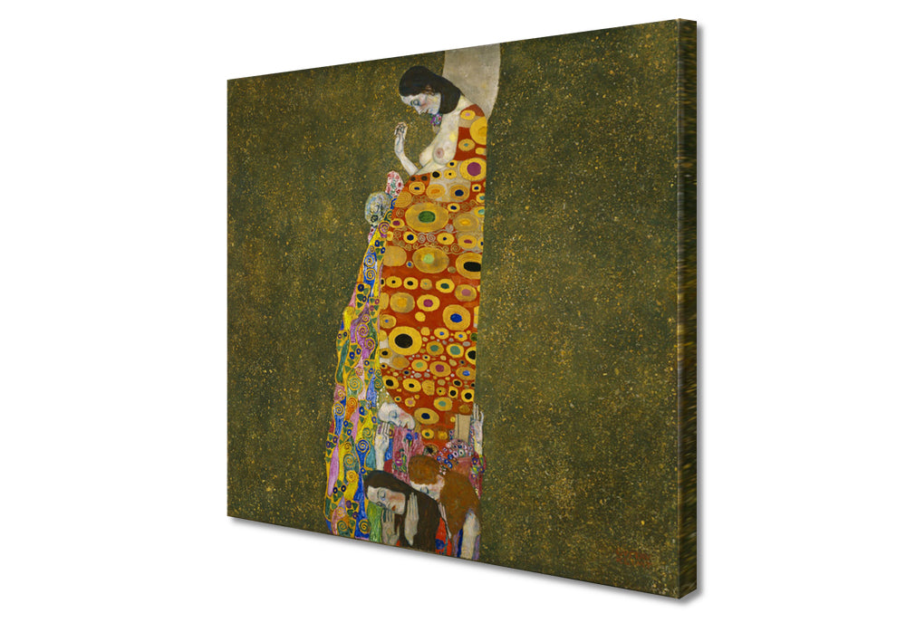 Gustav Klimt - The Hope II | Giclée op canvas