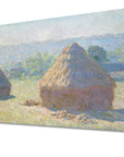 Claude Monet - Haystacks, end of summer | Giclée op canvas