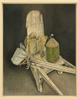 Jopie Huisman - De steenkruiwagen van C. Adema 1977 | Giclée op canvas