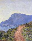 Claude Monet - La Corniche near Monaco | Giclée op canvas