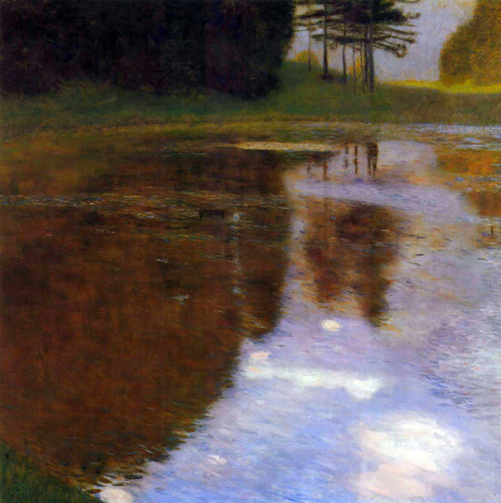 Gustav Klimt - Lake in front of the Castle | Giclée op canvas
