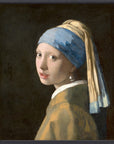 Johannes Vermeer - Meisje met de parel | Giclée op canvas