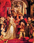 Peter Paul Rubens - Medici Marriage in Florence | Giclée op canvas