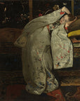 George Hendrik Breitner - Meisje in witte Kimono | Giclée op canvas