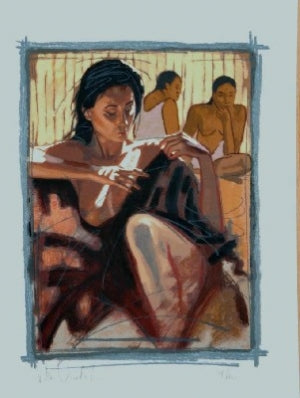 Nico Vrielink - Confrontatie met Gauguin 1 | Zeefdruk
