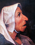 Pieter Bruegel - Old Farmer | Giclée op canvas