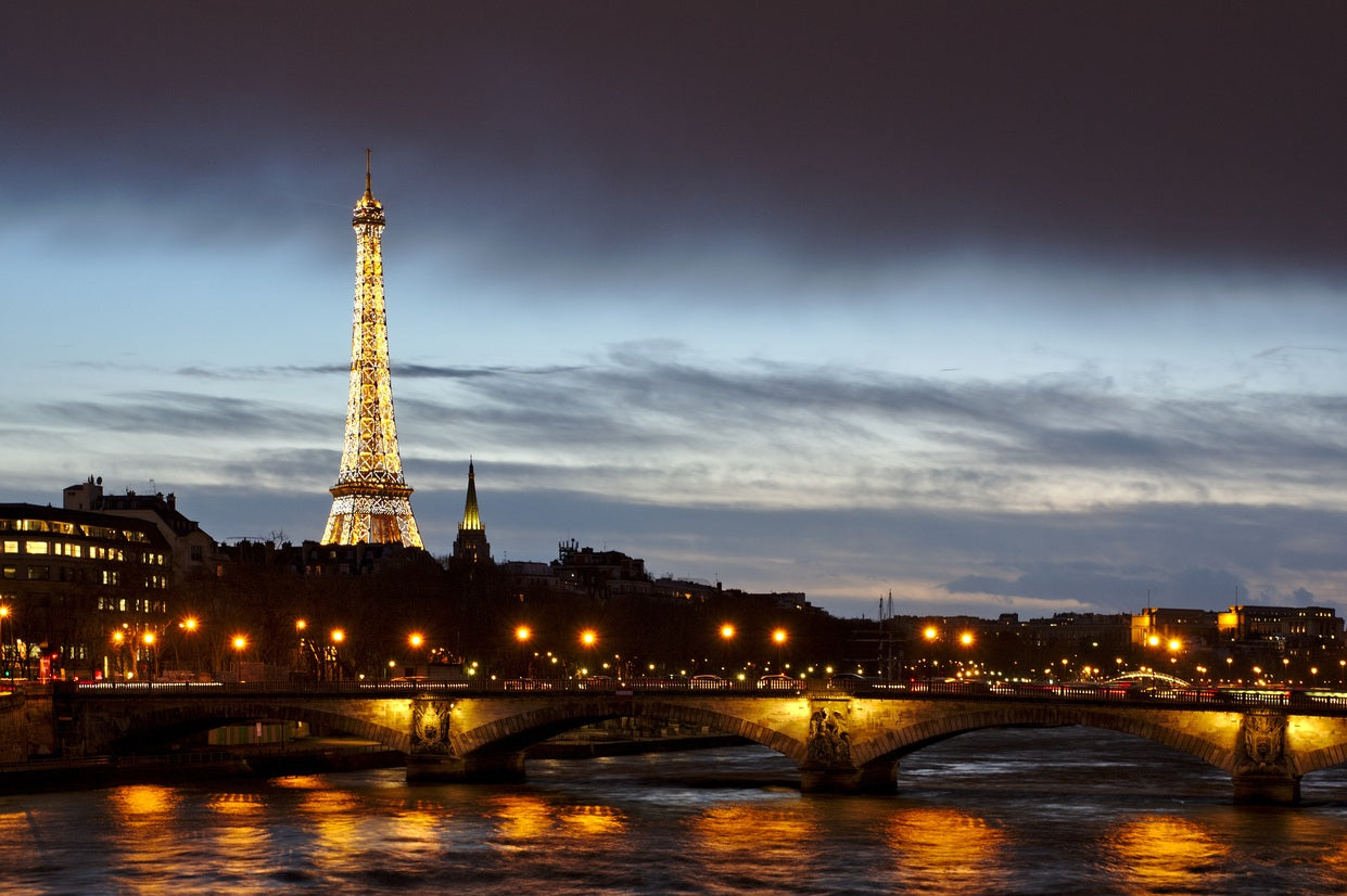 Paris Skyline | Giclée op canvas