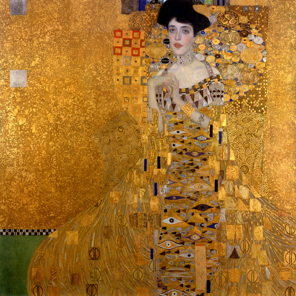 Gustav Klimt - Portrait of Adele Bloch-Bauer I | Giclée op canvas