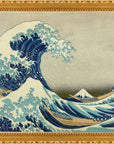 Katsushika Hokusai - De grote golf bij Kanagawa | Giclée op canvas