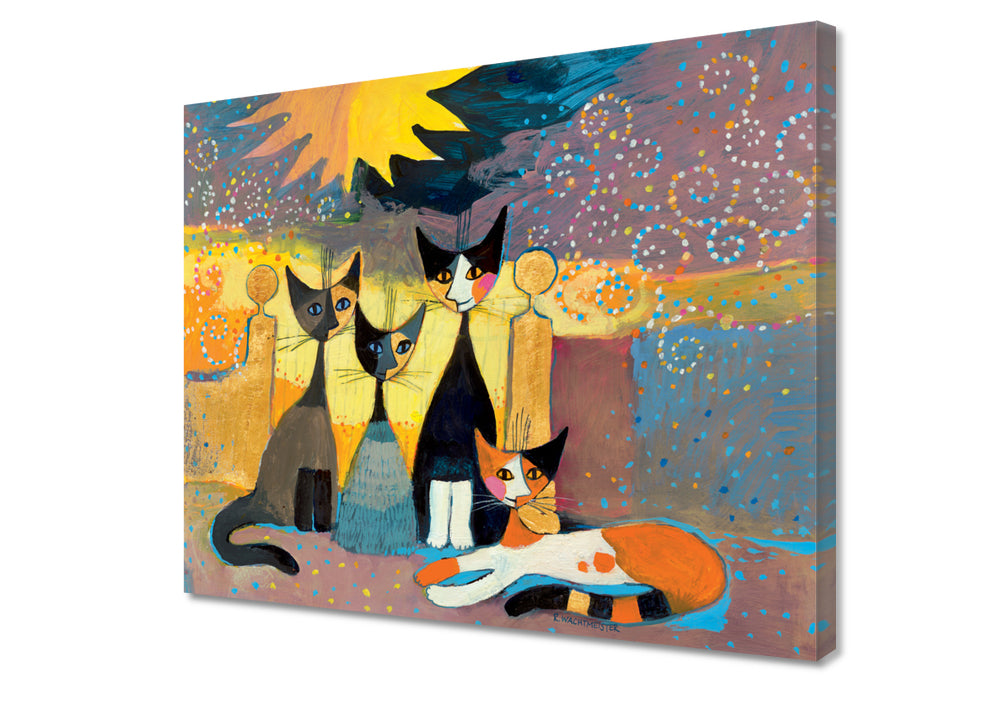 Rosina Wachtmeister - In front of her Estate | Giclée op canvas