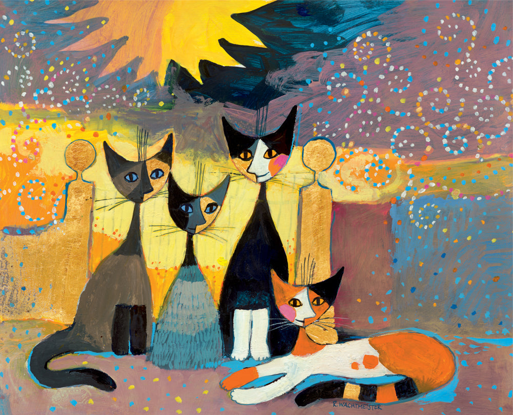 Rosina Wachtmeister - In front of her Estate | Giclée op canvas