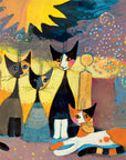 Rosina Wachtmeister - In front of her Estate | Giclée op canvas