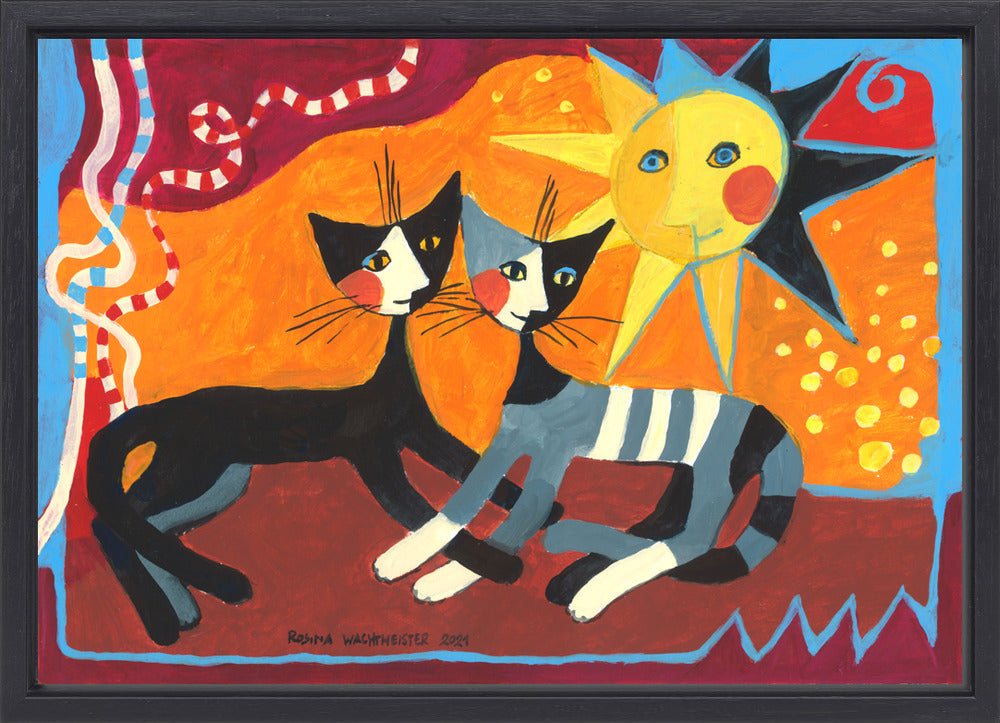 Rosina Wachtmeister - Chilling in the Sun | Giclée op canvas
