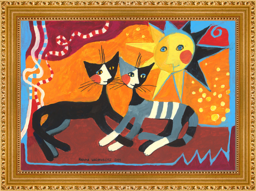 Rosina Wachtmeister - Chilling in the Sun | Giclée op canvas