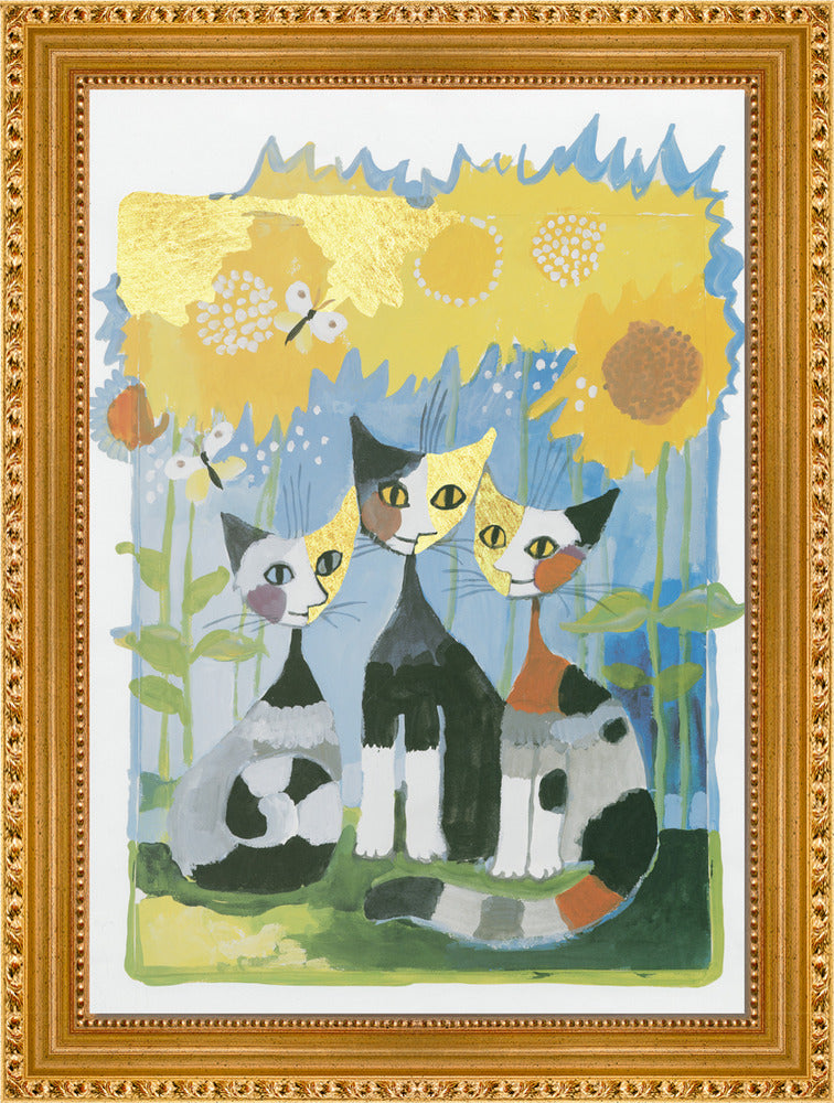 Rosina Wachtmeister - Under the Sunflowers | Giclée op canvas