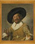 Frans Hals - De vrolijke drinker | Giclée op canvas