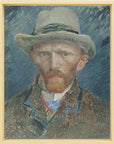 Vincent van Gogh - Zelfportret | Giclée op canvas