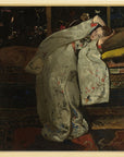 George Hendrik Breitner - Meisje in witte Kimono | Giclée op canvas