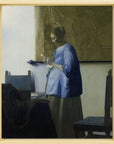 Johannes Vermeer - Brieflezende vrouw | Giclée op canvas