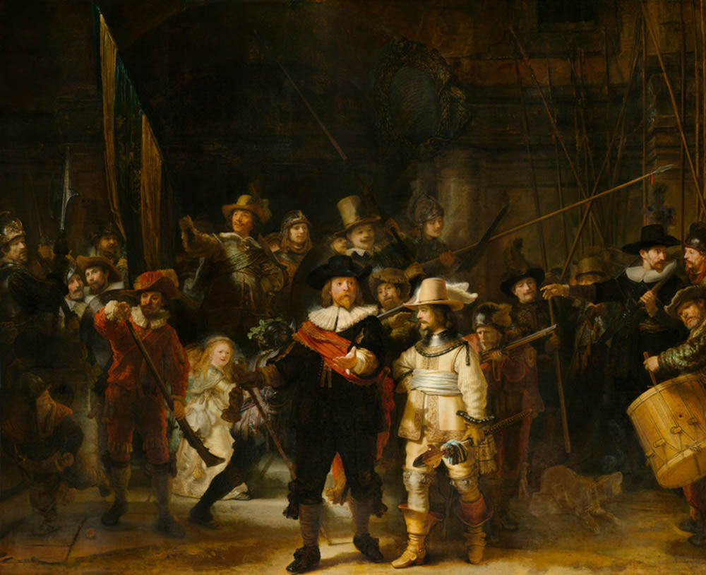 Rembrandt Harmensz. van Rijn - De Nachtwacht | Giclée op canvas