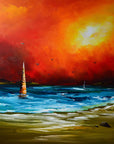 Gena - Sailing IV | Giclée op canvas