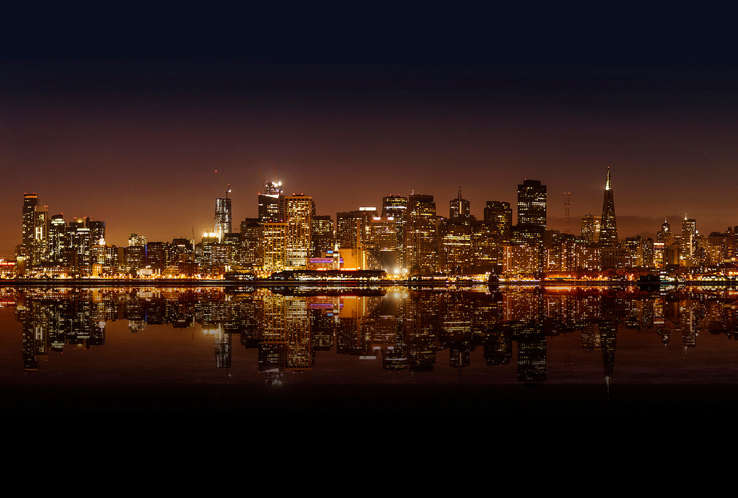 San Francisco Skyline 2 | Giclée op canvas