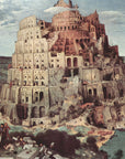 Pieter Bruegel - Tower of Babel 3 | Giclée op canvas