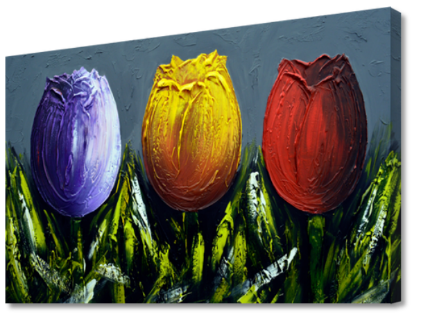 Gena - Tulpen I | Giclée op canvas