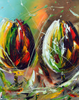 Gena - Tulpen II | Giclée op canvas