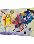 Wassily Kandinsky - Yellow-Red-Blue | Giclée op canvas