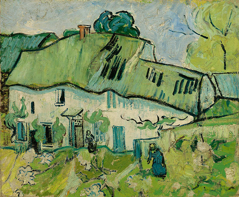 Vincent van Gogh - Boerderij | Giclée op canvas