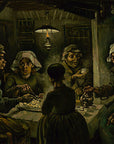 Vincent van Gogh - De aardappeleters | Giclée op canvas