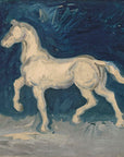 Vincent van Gogh - Paard | Giclée op canvas
