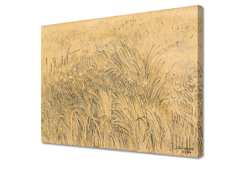 Jopie Huisman - Wuivend gras 1974 | Giclée op canvas