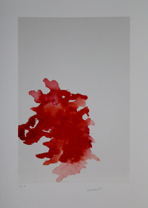 Armando - Compositie in rood | Giclée