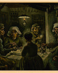 Vincent van Gogh - De aardappeleters | Giclée op canvas
