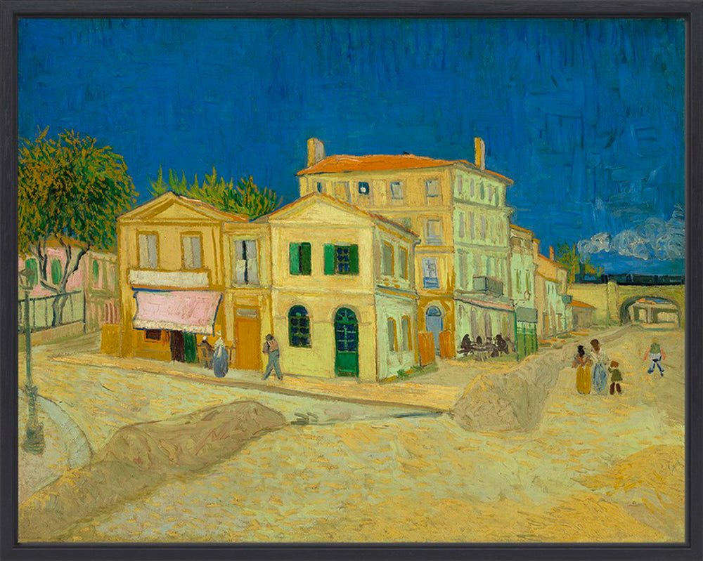 Vincent van Gogh - Het Gele Huis (De straat) | Giclée op canvas