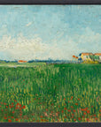 Vincent van Gogh - Veld met klaprozen | Giclée op canvas