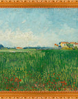 Vincent van Gogh - Veld met klaprozen | Giclée op canvas