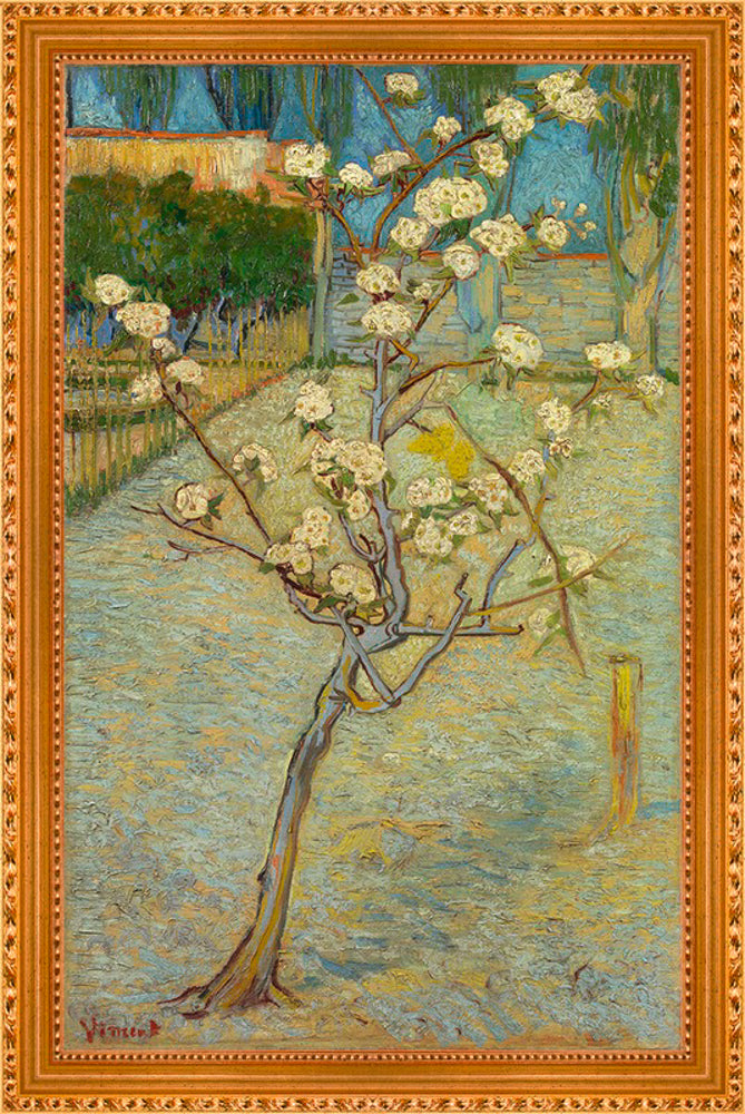 Vincent van Gogh - Perenboompje in bloei | Giclée op canvas